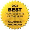 2003 MyAtari Reader Awards Winner